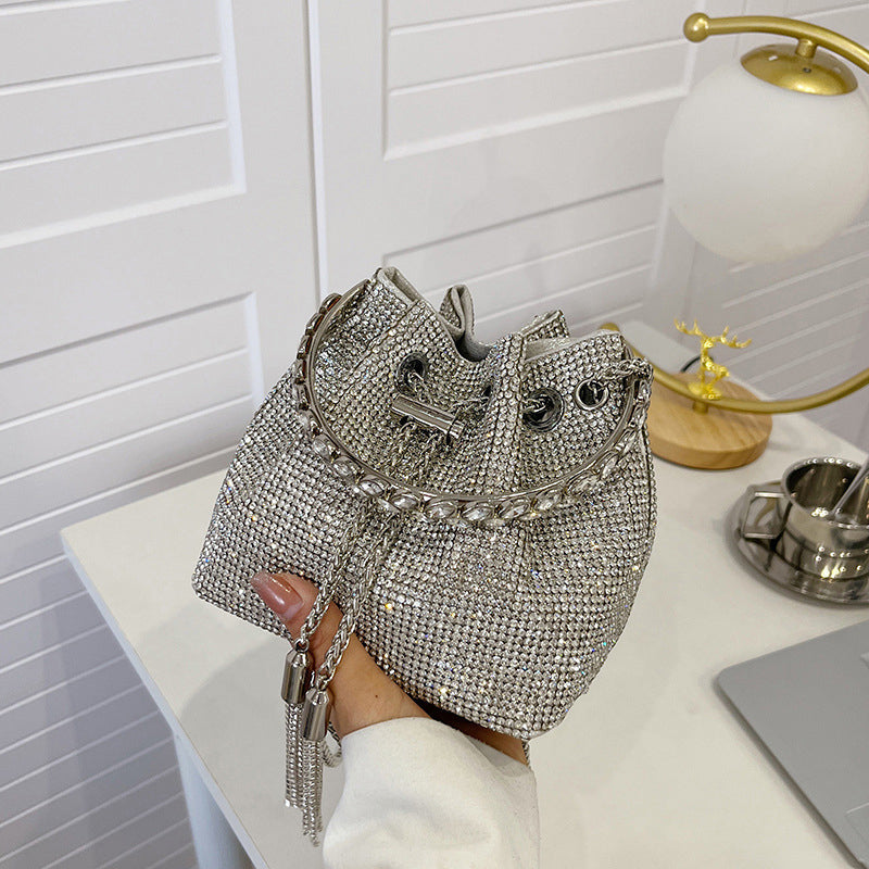 Skanto | Diamant Snøre bøtteveske