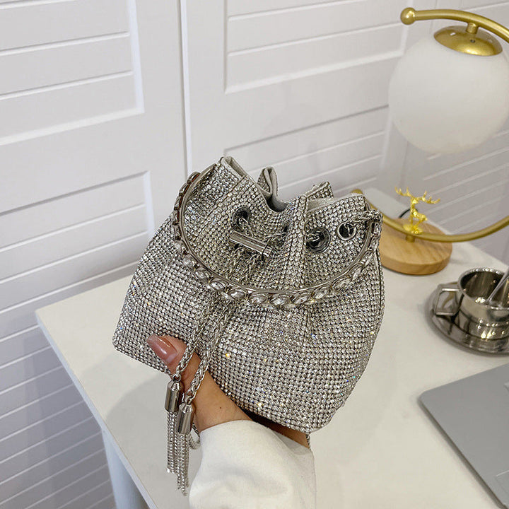 Skanto | Diamant Snøre bøtteveske