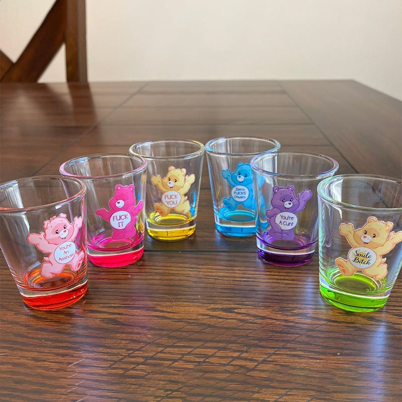 Skanto | Swear Bears Shot Glass, 6 Deler