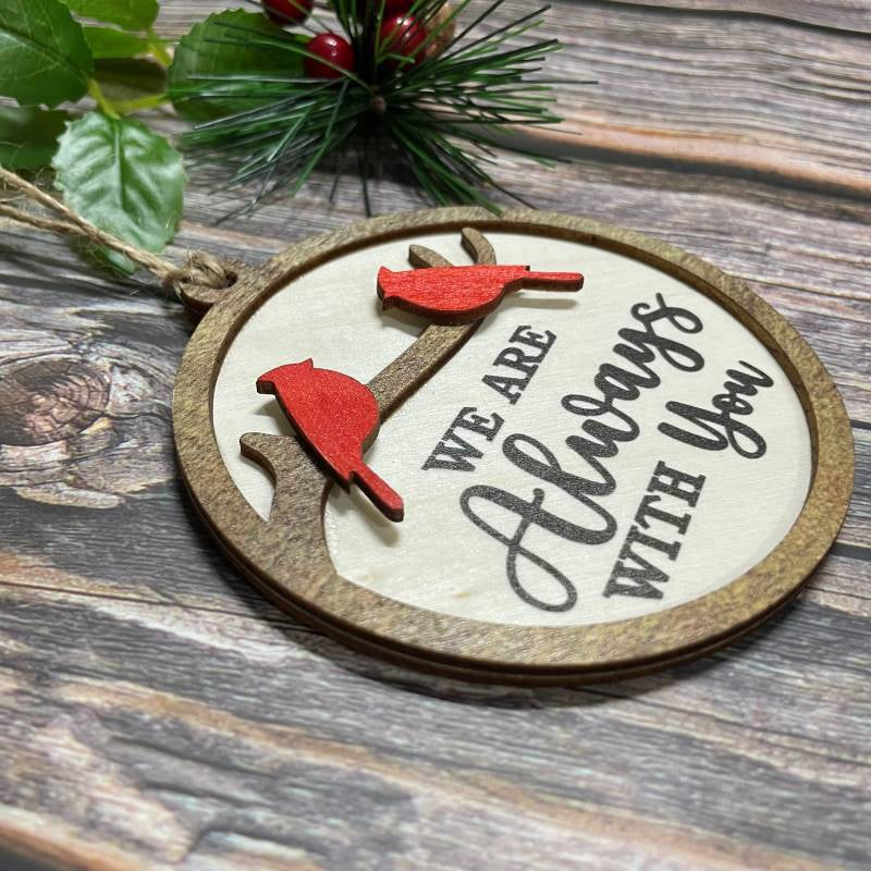 Skanto | Cardinal Bird Tre juleornament