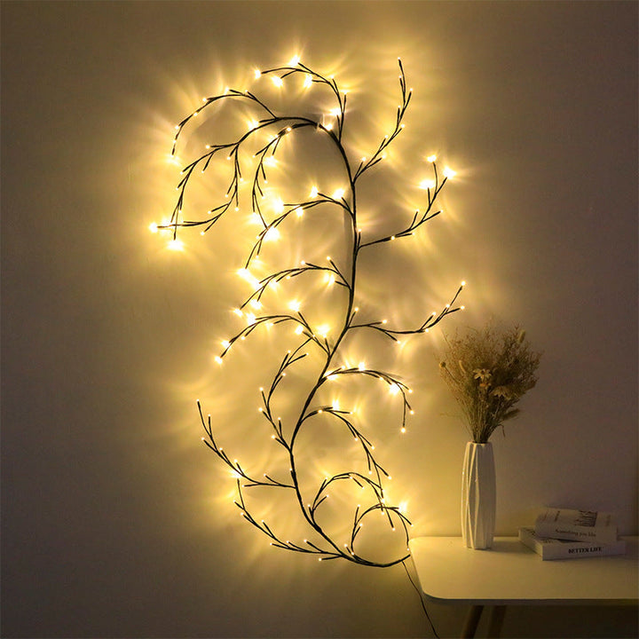 Skanto | Moderne Gren Rattan Lyskilder LED Dekorative Lyskilder