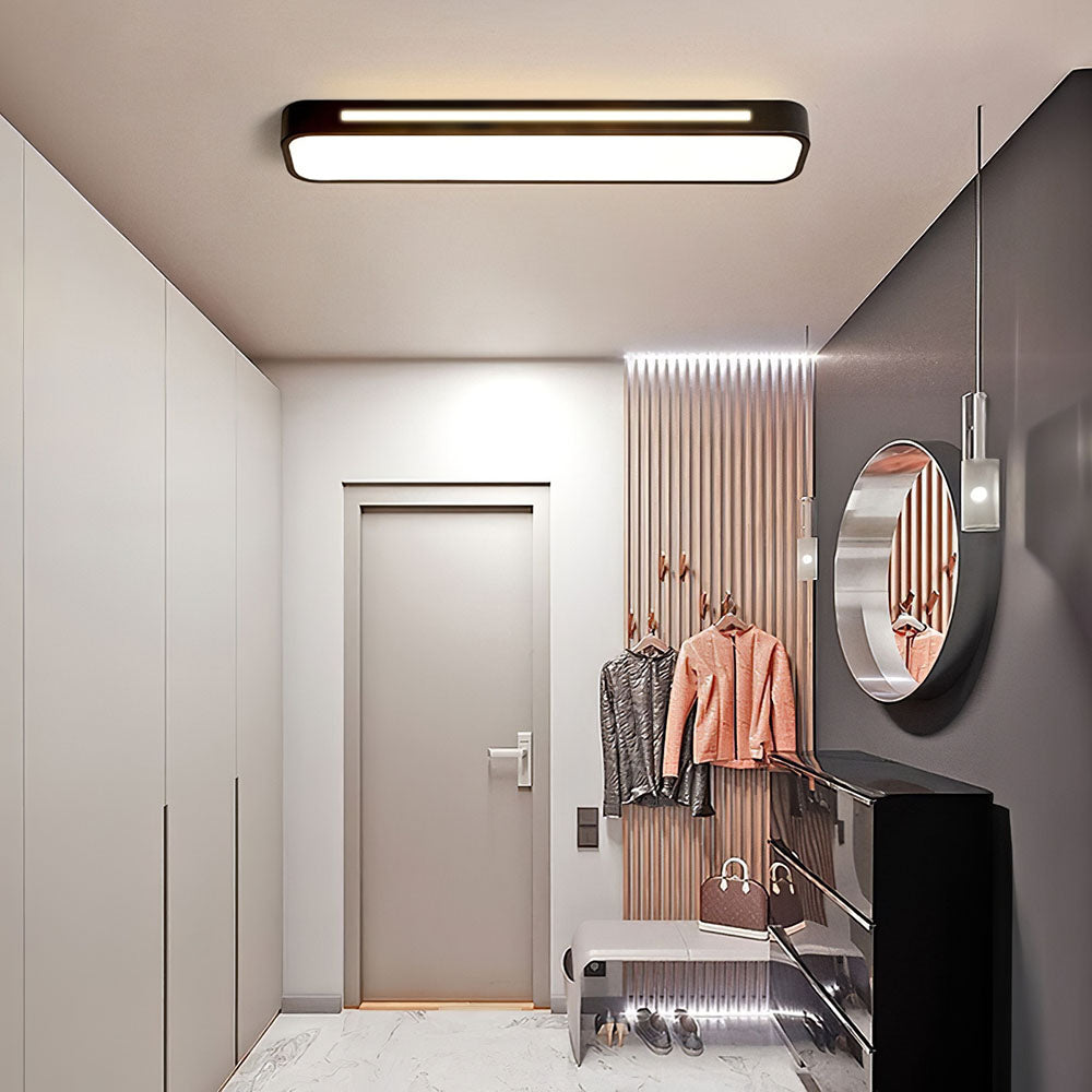 Skanto | GlowRond – Moderne LED Taklampe for Gang, Innganger & Trapper | Energisparende & Stilig Design