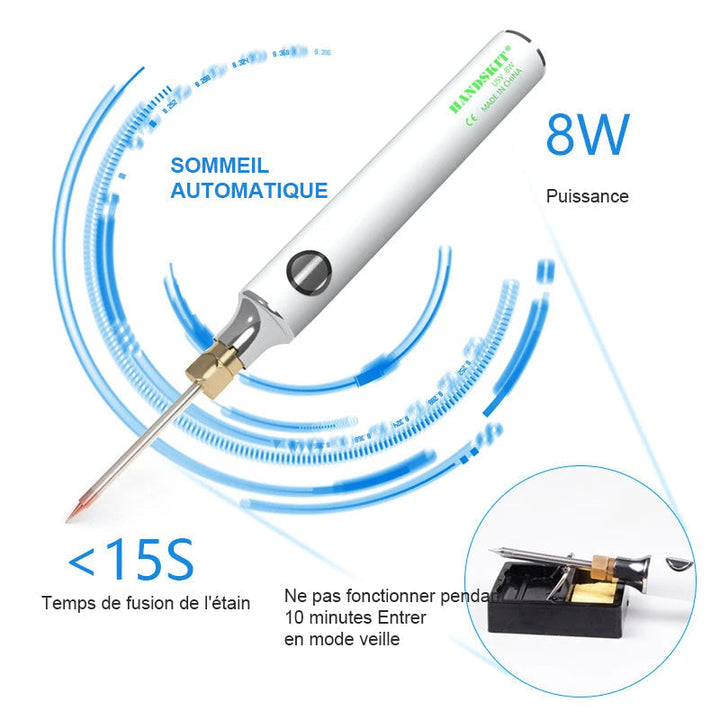 Portable Electric Loddestasjon Set Usb | Skanto