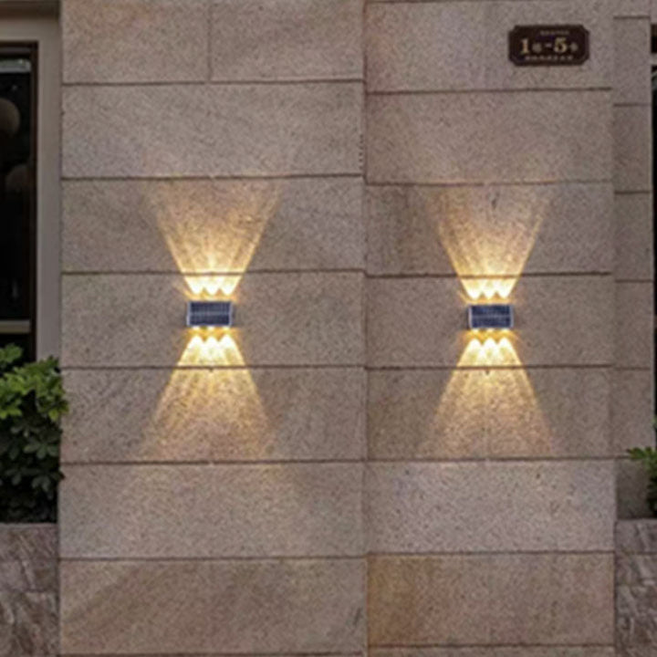 Moderne industriell sol vanntett ABS søyle LED vegglampe for utendørs terrasse | Skanto