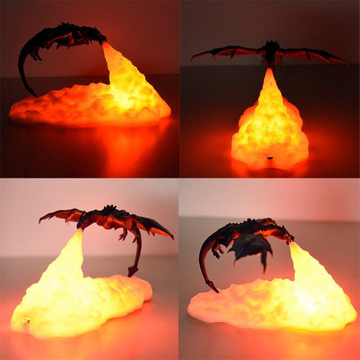 Drage ildpust lampe | Skanto
