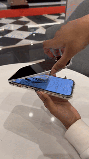 Skanto | Dobbeltsidig magnetisk glass anti-titt mobildeksel