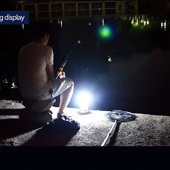 Lanterns Camping Solar Fan LED Light | Skanto
