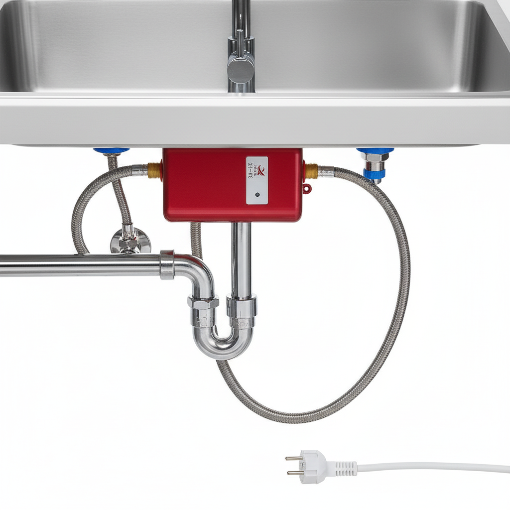 Skanto | Tankless Electric Boiler Smart Varmtvannbereder med Temperaturbeskyttelse