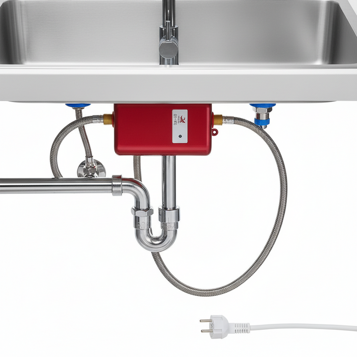 Skanto | Tankless Electric Boiler Smart Varmtvannbereder med Temperaturbeskyttelse