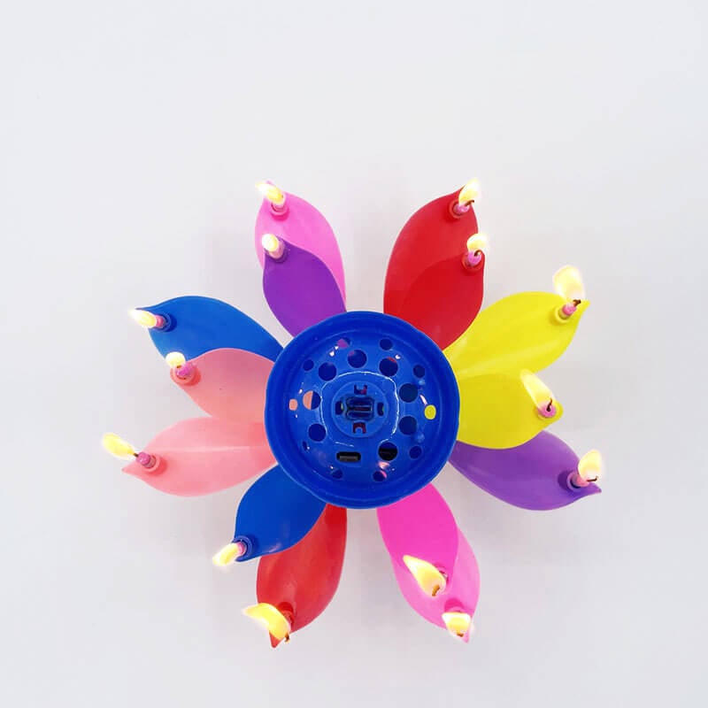 Skanto | 🎂Magical Flowers Birthday Candle