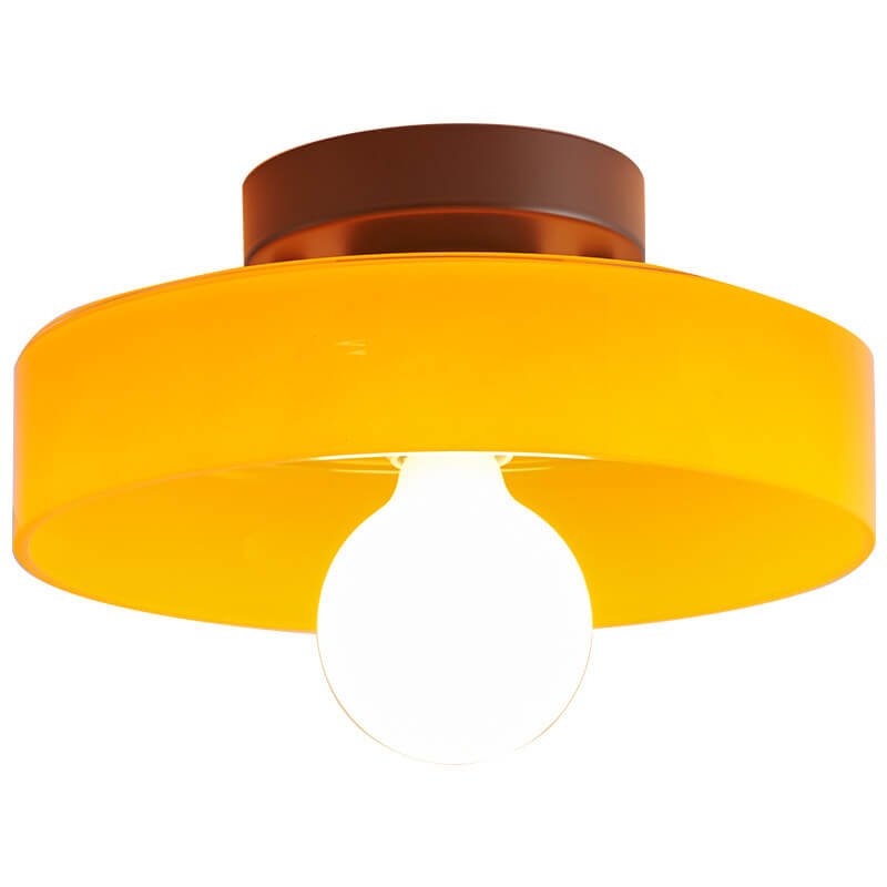 Skanto | Nordéa Curve Skandinavisk Vegglampe | Glass & Jern | Rundt Panel | Minimalistisk Design | Belysning for Stue & Soverom