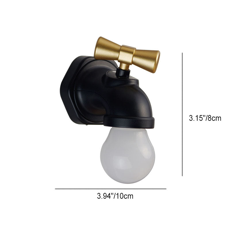 Skanto | Moderne kreativ kran ABS PC USB LED nattlampe vegglampe