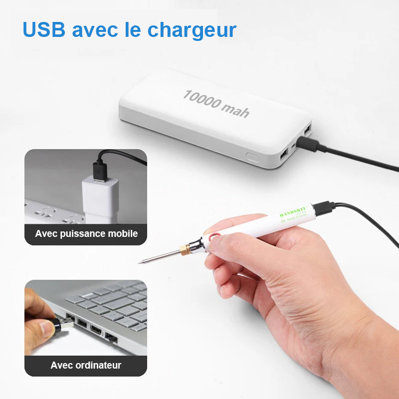 Portable Electric Loddestasjon Set Usb | Skanto