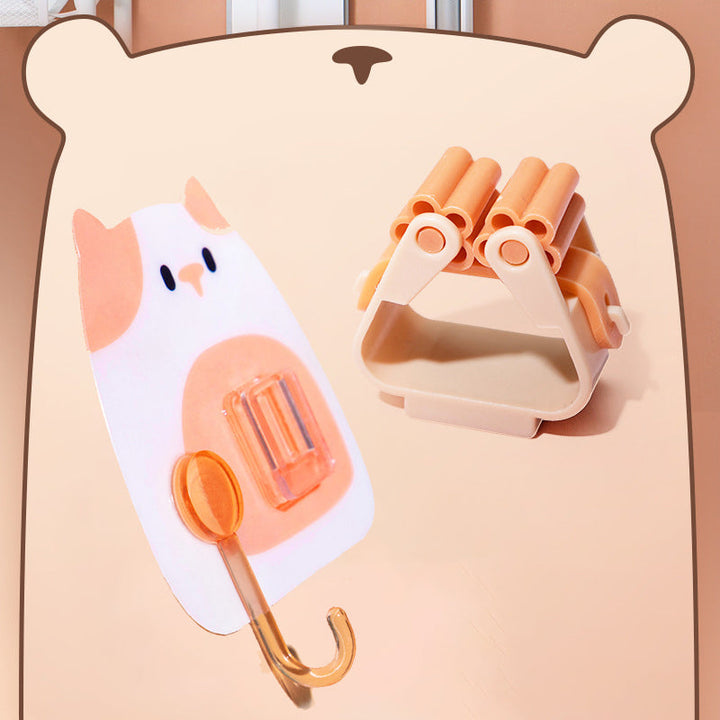 Single Cartoon Mop Holder | Skanto