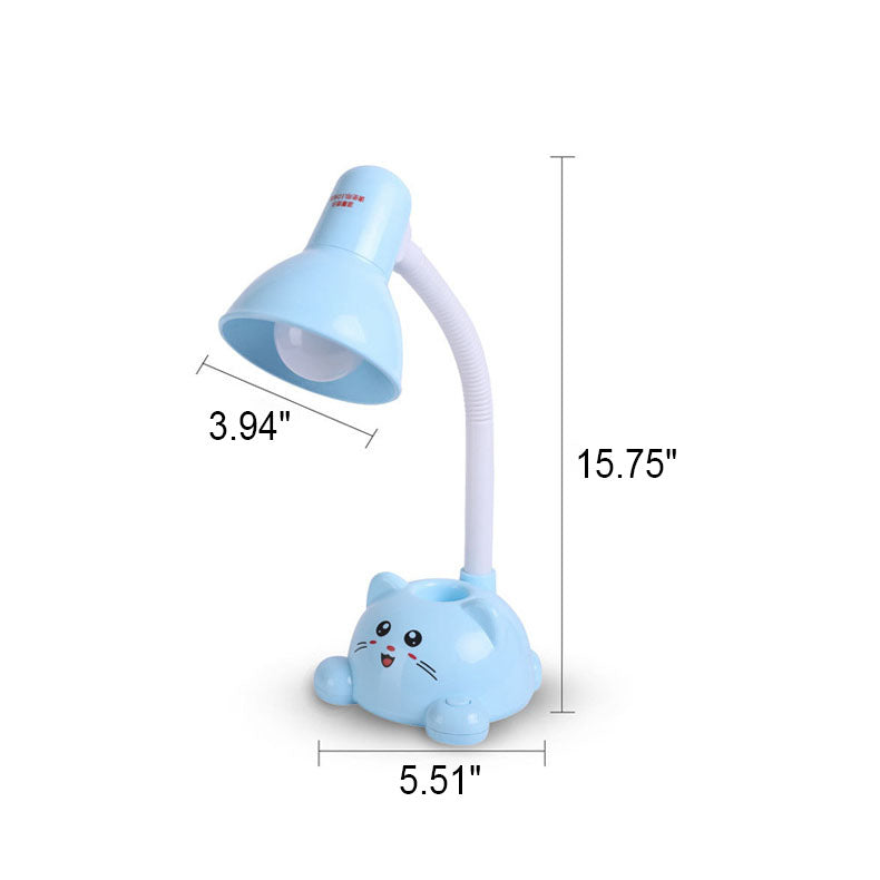 Skanto | Moderne Tegneserie Katt Student Øyepleie LED Skrivebordslampe