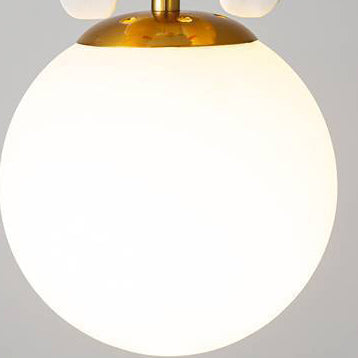 Skanto | Moderne Nordic Barne Orb Astronaut Jern Harpiks 1-Lys Pendellampe for Soverommet