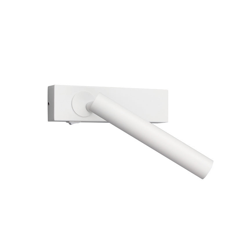 Skanto | LumeFocus Rek rektangulær LED Vegglampe | Justerbar Vinkel | Minimalistisk Design | Leselampe | Varmt Lys