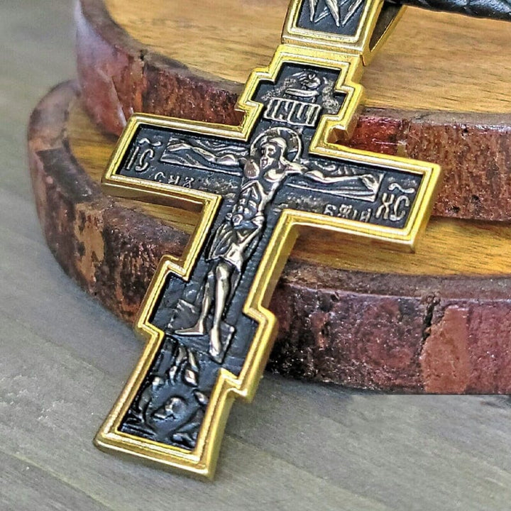 Vintage Cross Necklace Skanto
