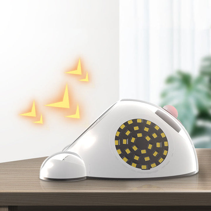 Solar Body Sensor Rund Form LED Patio Utendørs Vegglys Lampe | Skanto
