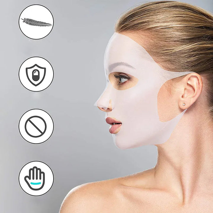 3D Hengende Øre Silikon Maske Deksel | Skanto