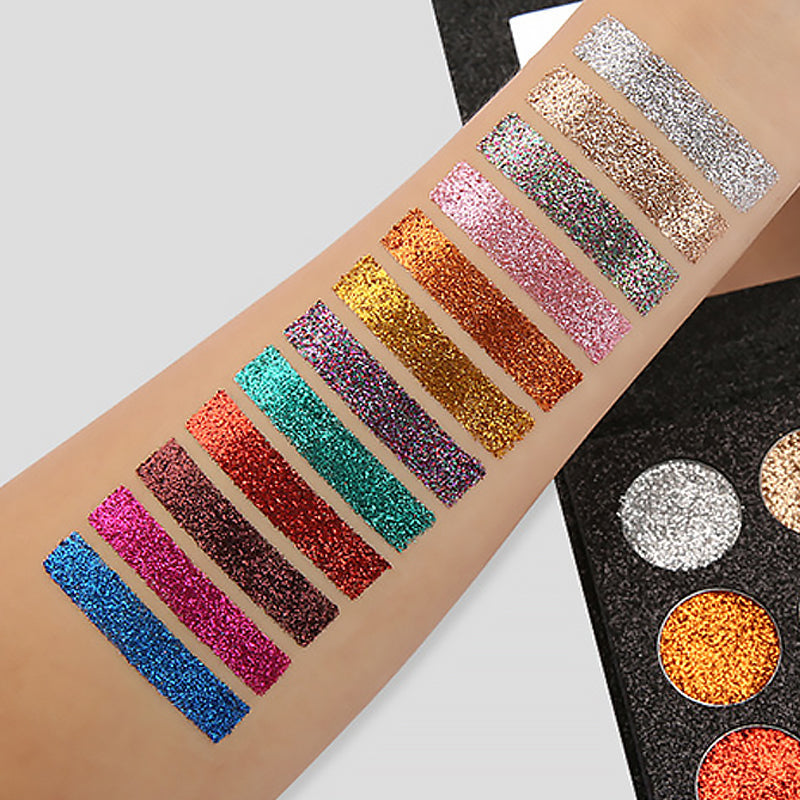 Skanto | Glitter Øyenskyggepalett