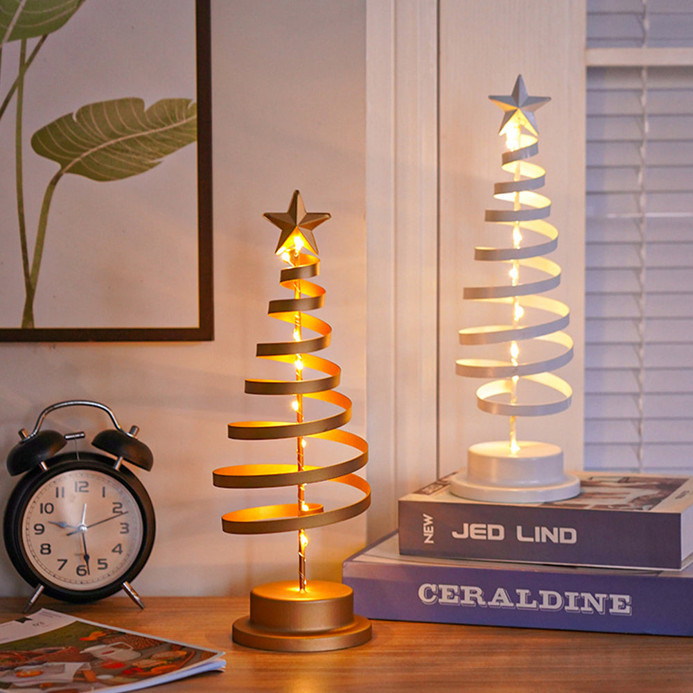 Skanto | Bordlampe med LED-lamper og metalltre