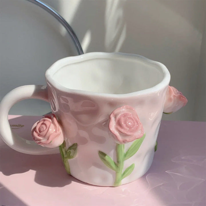 Skanto | Frendorf 3D Floral Håndmalt Krus