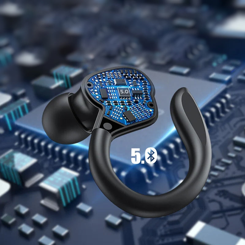 Skanto | Berøringskontroll LED Strømdisplay Sport Hodetelefoner