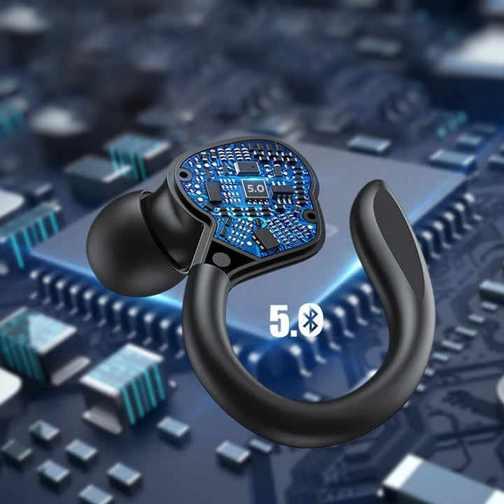 Skanto | Berøringskontroll LED Strømdisplay Sport Hodetelefoner