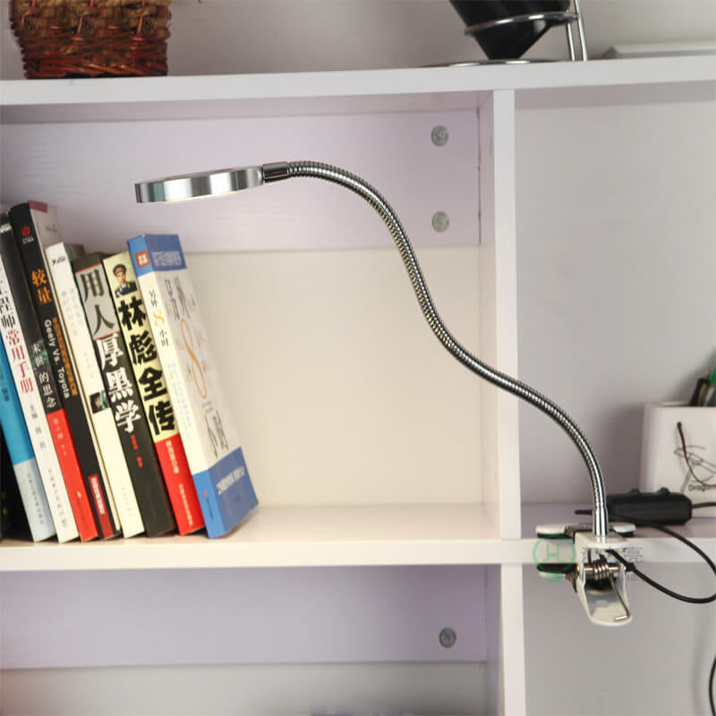 Skanto | Kreativ enkel USB bukseknapp LED lese klipp skrivebord lampe
