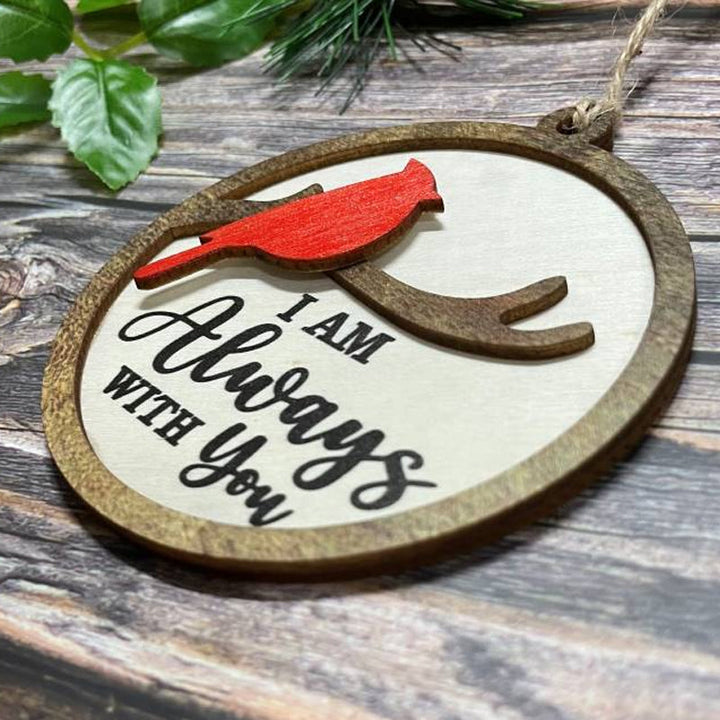 Skanto | Cardinal Bird Tre juleornament