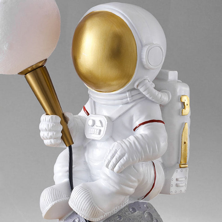 Skanto | Moderne Kreativ Tegneserie Astronaut Harpiks ABS 1-Lyskilde Vegglampe for Soverom
