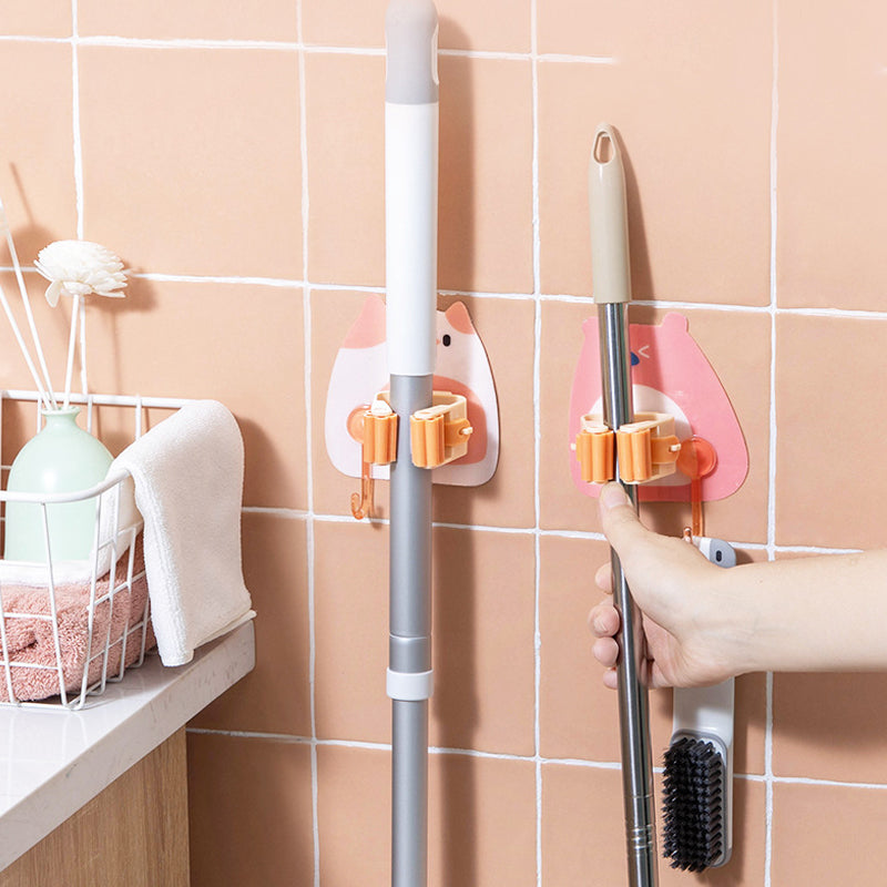 Single Cartoon Mop Holder | Skanto