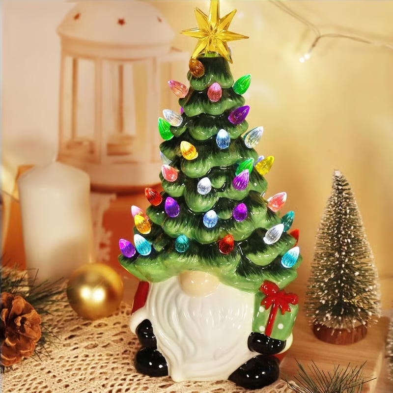 Skanto | GnomeLight Julegnom – Lysende DIY Dekorasjonstre med LED