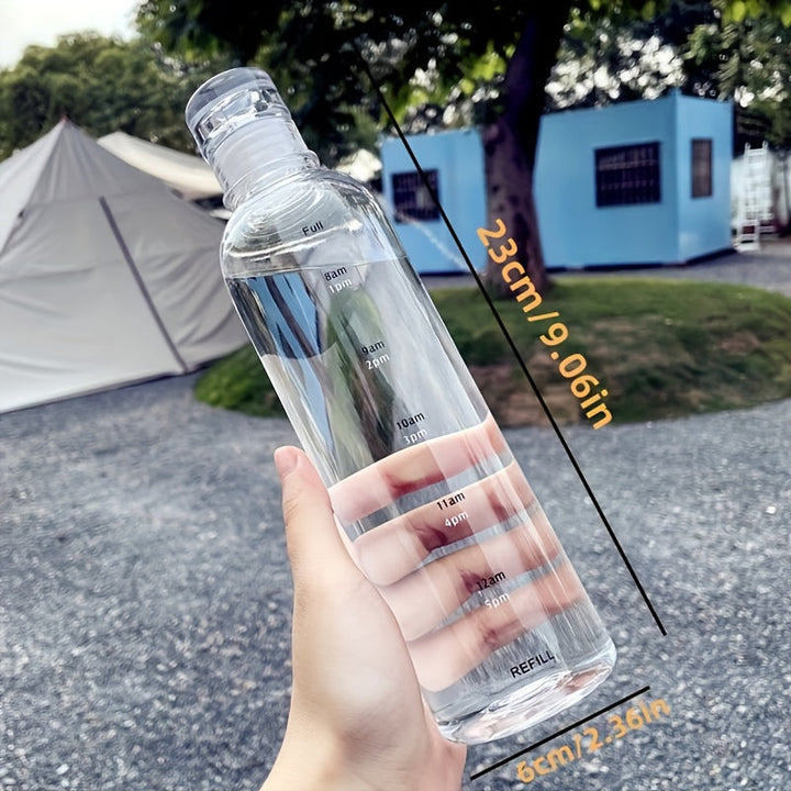 Vannflaske med tidsmarkeringer 500/700 ml | Skanto