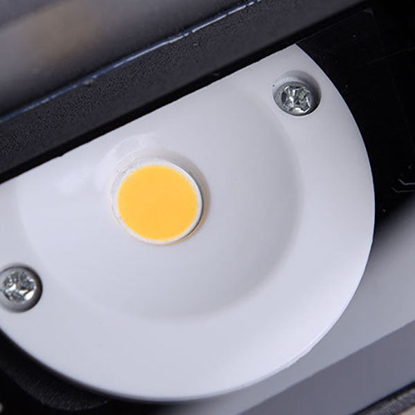 Utendørs moderne søylegeometri LED vanntett vegglampe | Skanto