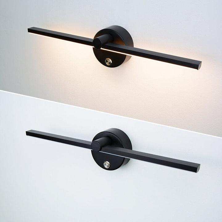 Skanto | Nordisk Minimalist Aluminium Lang Stangbryter LED Speil Vegglampe