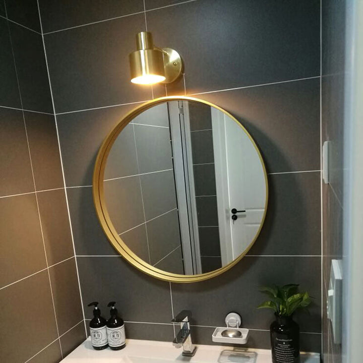 Moderne gullvegglampe – minimalistisk metalldesign for luksuriøse interiør