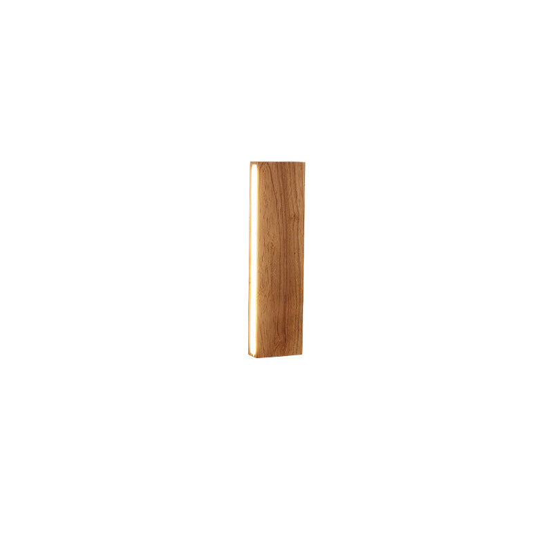 Skanto | OakBeam | Minimalist solid tre LED vegglampe