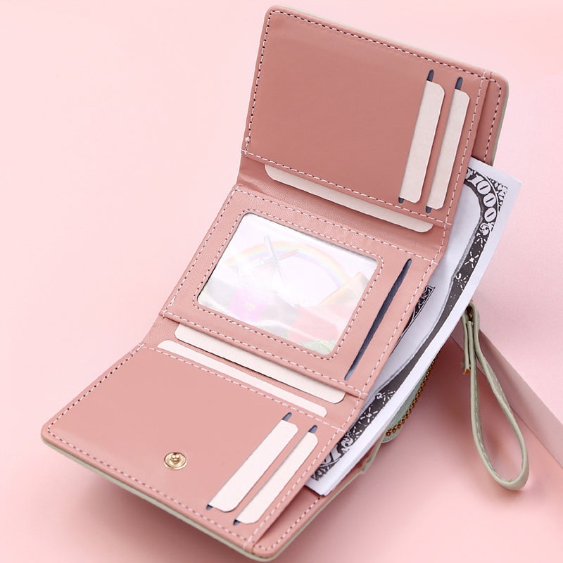 Skanto | Large Capacity Multi-Card Zipper Tri-Fold Myntpung