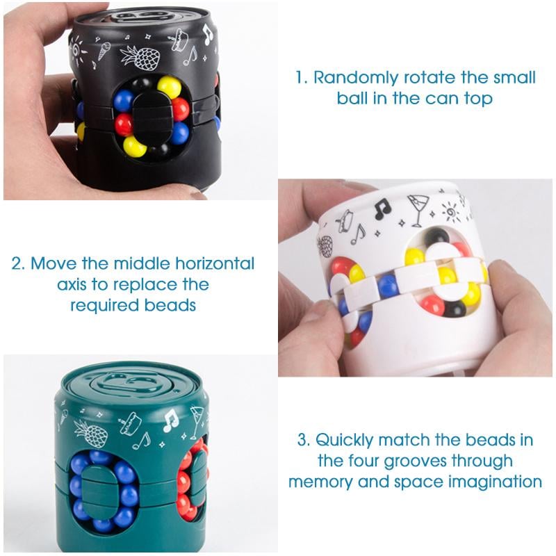 4D Space Linkage Fidget Spinner Skanto