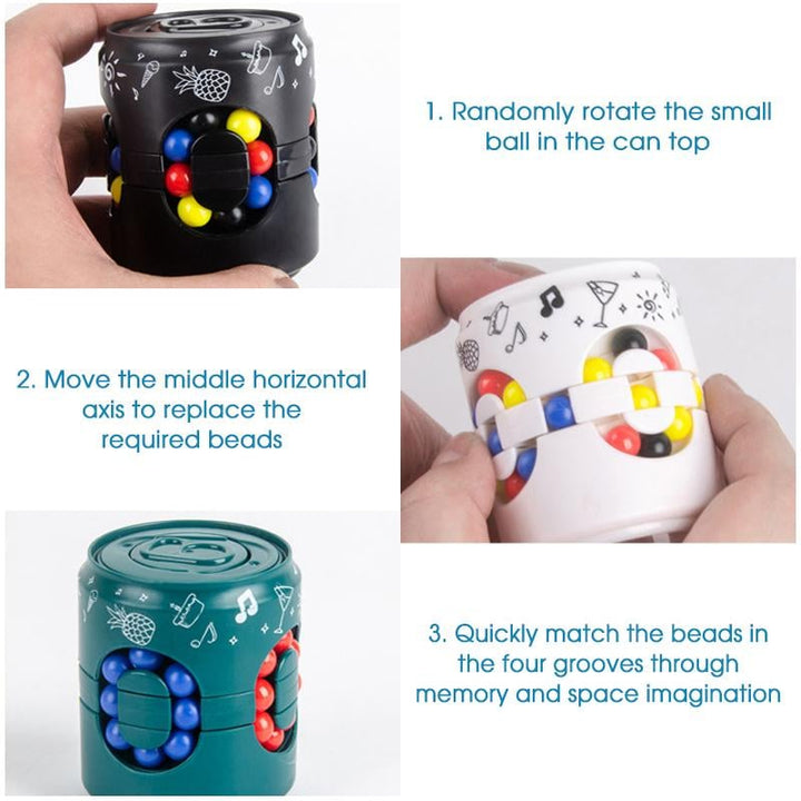 4D Space Linkage Fidget Spinner Skanto