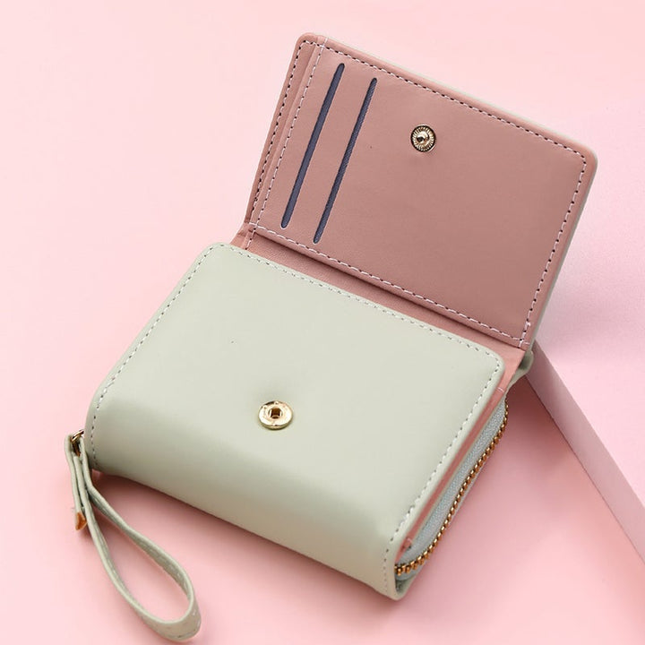Skanto | Large Capacity Multi-Card Zipper Tri-Fold Myntpung