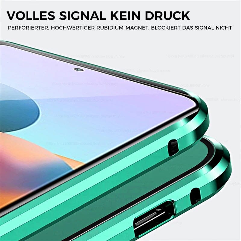 Skanto | Samsung magnetisk herdet glass dobbelt-sidig telefondeksel