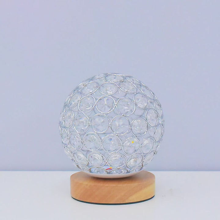 Skanto | Moderne Minimalistisk Rund USB Oppladbar LED Nattlampe Bordlampe