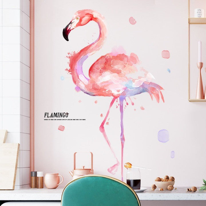 Skanto | Flamingo Vegg klistremerker for Barnerom Hjem