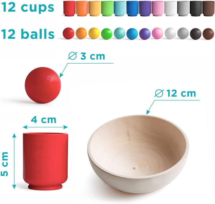 ColorPlay Sorteringsspill – Læringsfarger & Former Skanto