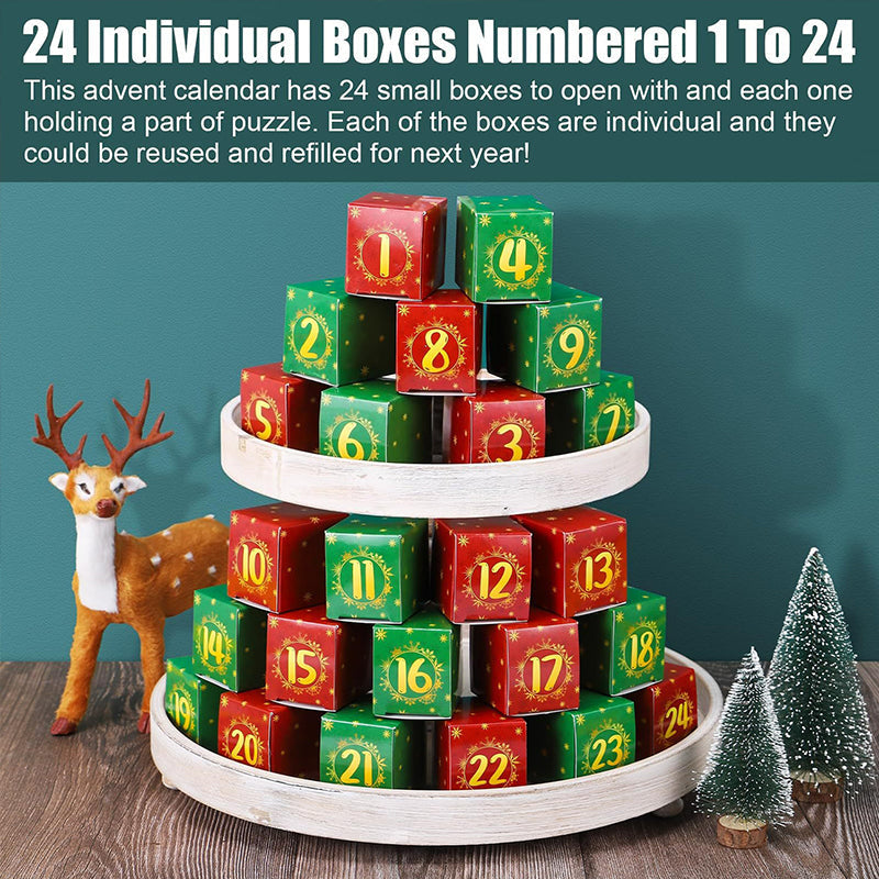 Skanto | Julepuslespill Adventskalender - Julegave