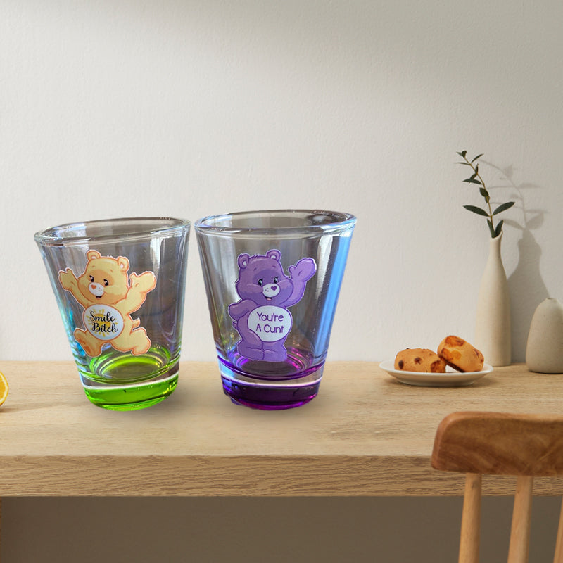 Skanto | Swear Bears Likørglass, 6 Stykker