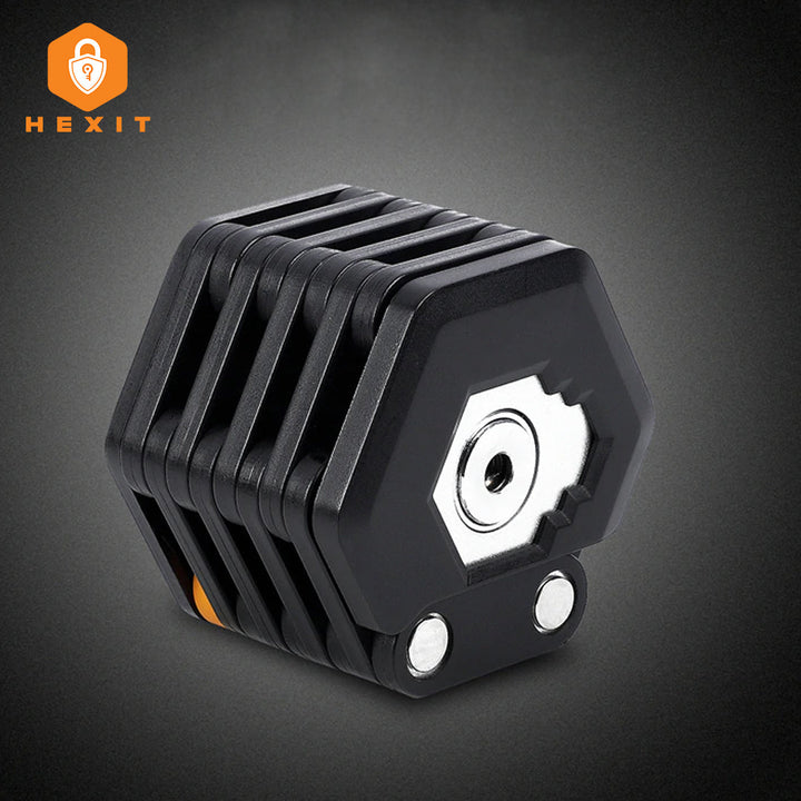 HEXIT™ FoldLock - Kompakt og Lett Sykkellås Skanto